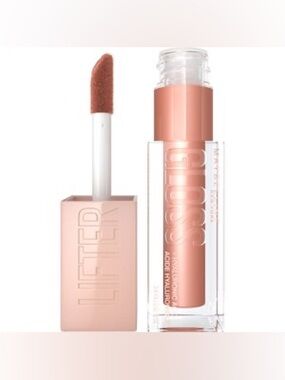 NWT Maybelline Lifter Gloss Lip Gloss Makeup With Hyaluronic Acid, Stone